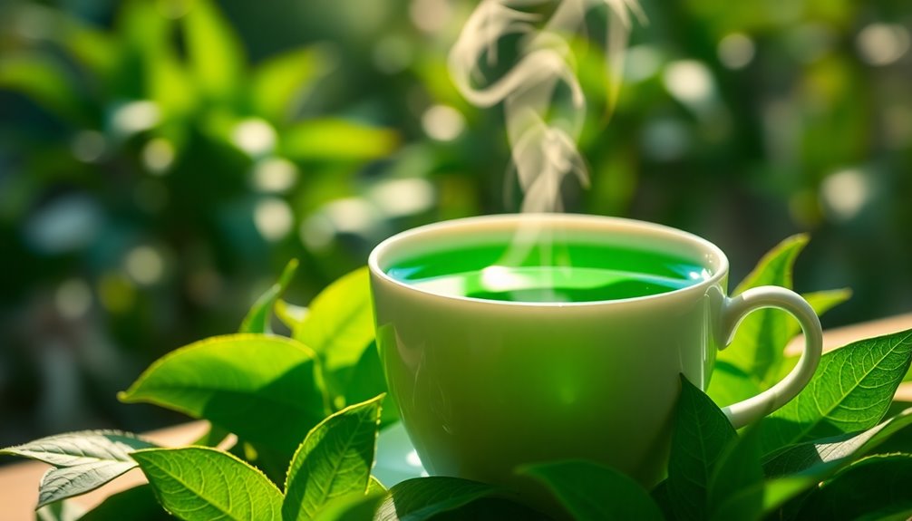 calming compound in tea