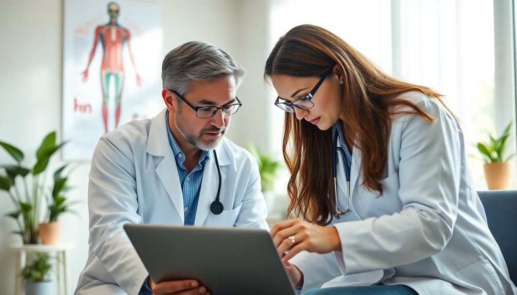 collaboration with medical specialists