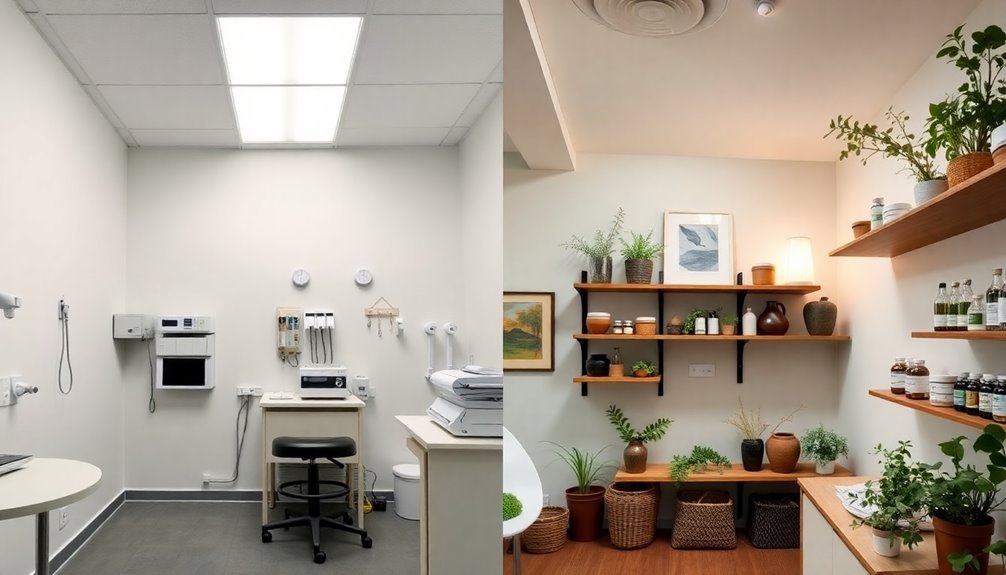 holistic versus conventional healthcare